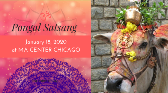 Pongal Satsang at MA Center Chicago