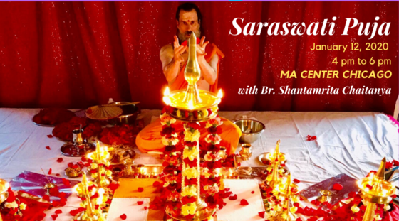 Saraswati Puja w/Br. Shantamrita Chaitanya