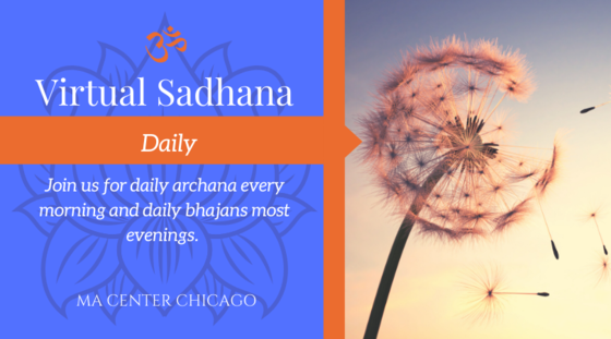Virtual Daily White Flower Meditation, Bhajans