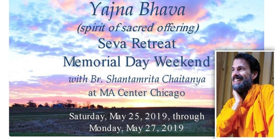 Yajna Bhava - A Weekend Retreat with Br. Shantamrita Chaitanya