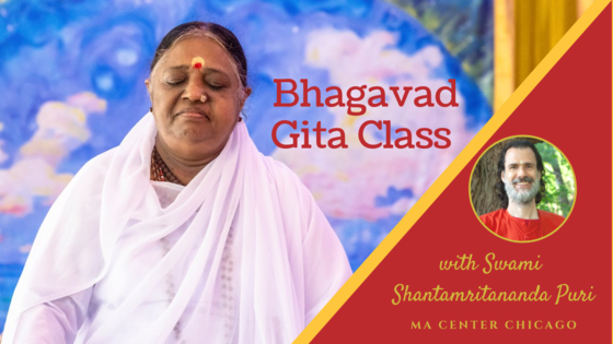 Bhagavad Gita Class with Swami Shantamritananda Puri