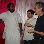 Bramachari Ramanand with Michael and Richard