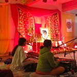 Meera and Sri Devi singing 
