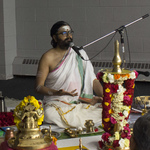 Br. Ramanand performing puja